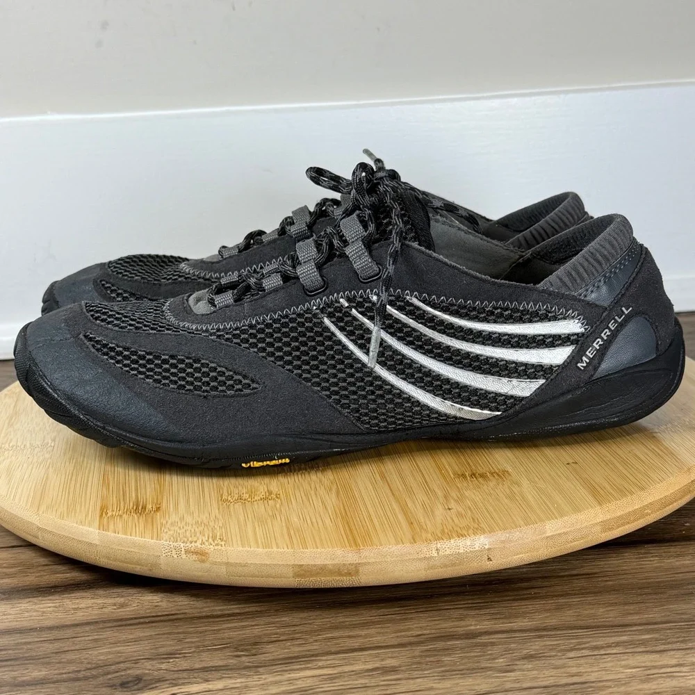 Merrell Pace Glove Shoes Womens 11 Black J35706W Barefoot Running Shoe Outdoor